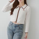 ベロアモールWZIPカーディガン | NICE CLAUP / OLIVE des OLIVE　OUTLET | 詳細画像23 