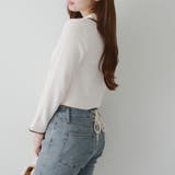 ベロアモールWZIPカーディガン | NICE CLAUP / OLIVE des OLIVE　OUTLET | 詳細画像25 