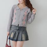 ベロアモールWZIPカーディガン | NICE CLAUP / OLIVE des OLIVE　OUTLET | 詳細画像32 