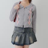 ベロアモールWZIPカーディガン | NICE CLAUP / OLIVE des OLIVE　OUTLET | 詳細画像33 