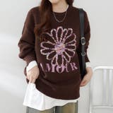 お花ジャガードニット | RMAF　NICE CLAUP / OLIVE des OLIVE | 詳細画像11 