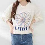 お花ジャガードニット | RMAF　NICE CLAUP / OLIVE des OLIVE | 詳細画像2 