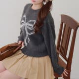 リボン柄シャギーニット | NICE CLAUP / OLIVE des OLIVE OUTLET | 詳細画像10