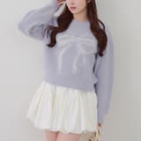 リボン柄シャギーニット | NICE CLAUP / OLIVE des OLIVE OUTLET | 詳細画像18