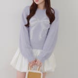 リボン柄シャギーニット | NICE CLAUP / OLIVE des OLIVE OUTLET | 詳細画像19