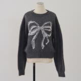 リボン柄シャギーニット | NICE CLAUP / OLIVE des OLIVE OUTLET | 詳細画像28