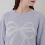 リボン柄シャギーニット | NICE CLAUP / OLIVE des OLIVE OUTLET | 詳細画像32