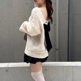 【リボンコレクション】後ビッグリボンニット | RMAF　NICE CLAUP / OLIVE des OLIVE | 詳細画像10 
