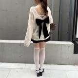 【リボンコレクション】後ビッグリボンニット | RMAF　NICE CLAUP / OLIVE des OLIVE | 詳細画像11 