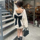 【リボンコレクション】後ビッグリボンニット | RMAF　NICE CLAUP / OLIVE des OLIVE | 詳細画像14 