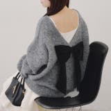 【リボンコレクション】後ビッグリボンニット | RMAF　NICE CLAUP / OLIVE des OLIVE | 詳細画像50 