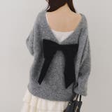 【リボンコレクション】後ビッグリボンニット | RMAF　NICE CLAUP / OLIVE des OLIVE | 詳細画像54 