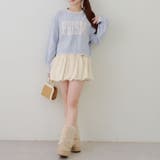 モール配色ラインロゴニット | RMAF　NICE CLAUP / OLIVE des OLIVE | 詳細画像18 