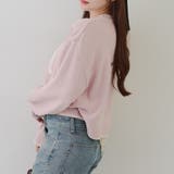 モール配色ラインロゴニット | RMAF　NICE CLAUP / OLIVE des OLIVE | 詳細画像3 