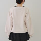 モール配色ラインロゴニット | RMAF　NICE CLAUP / OLIVE des OLIVE | 詳細画像30 