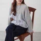 チュール付ラメニット | NICE CLAUP / OLIVE des OLIVE　OUTLET | 詳細画像13 