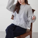 チュール付ラメニット | NICE CLAUP / OLIVE des OLIVE　OUTLET | 詳細画像14 