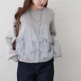 チュール付ラメニット | NICE CLAUP / OLIVE des OLIVE　OUTLET | 詳細画像15 