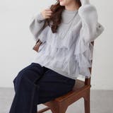 チュール付ラメニット | NICE CLAUP / OLIVE des OLIVE　OUTLET | 詳細画像20 