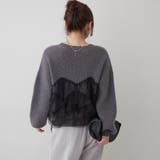 チュール付ラメニット | NICE CLAUP / OLIVE des OLIVE　OUTLET | 詳細画像27 