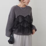 チュール付ラメニット | NICE CLAUP / OLIVE des OLIVE　OUTLET | 詳細画像29 