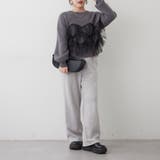 チュール付ラメニット | NICE CLAUP / OLIVE des OLIVE　OUTLET | 詳細画像32 