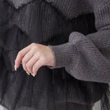 チュール付ラメニット | NICE CLAUP / OLIVE des OLIVE　OUTLET | 詳細画像36 