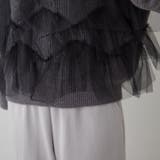 チュール付ラメニット | NICE CLAUP / OLIVE des OLIVE　OUTLET | 詳細画像37 