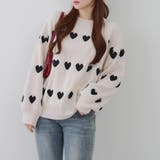 ベロアモールたっぷりハートニット | NICE CLAUP / OLIVE des OLIVE　OUTLET | 詳細画像36 