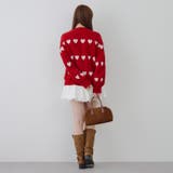 ベロアモールたっぷりハートニット | NICE CLAUP / OLIVE des OLIVE　OUTLET | 詳細画像56 