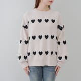 ベロアモールたっぷりハートニット | NICE CLAUP / OLIVE des OLIVE　OUTLET | 詳細画像58 