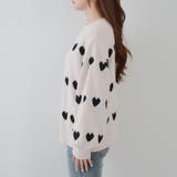 ベロアモールたっぷりハートニット | NICE CLAUP / OLIVE des OLIVE　OUTLET | 詳細画像59 