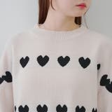 ベロアモールたっぷりハートニット | NICE CLAUP / OLIVE des OLIVE　OUTLET | 詳細画像61 