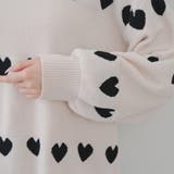 ベロアモールたっぷりハートニット | NICE CLAUP / OLIVE des OLIVE　OUTLET | 詳細画像62 