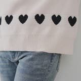 ベロアモールたっぷりハートニット | NICE CLAUP / OLIVE des OLIVE　OUTLET | 詳細画像63 