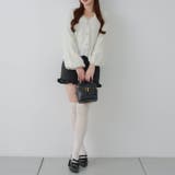 【5色展開】裾レースリボン釦カーディガン | RMAF　NICE CLAUP / OLIVE des OLIVE | 詳細画像16 