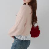 【5色展開】裾レースリボン釦カーディガン | RMAF　NICE CLAUP / OLIVE des OLIVE | 詳細画像22 