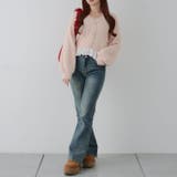 【5色展開】裾レースリボン釦カーディガン | RMAF　NICE CLAUP / OLIVE des OLIVE | 詳細画像25 