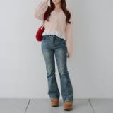 【5色展開】裾レースリボン釦カーディガン | RMAF　NICE CLAUP / OLIVE des OLIVE | 詳細画像27 