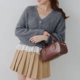 【5色展開】裾レースリボン釦カーディガン | RMAF　NICE CLAUP / OLIVE des OLIVE | 詳細画像28 