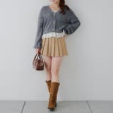 【5色展開】裾レースリボン釦カーディガン | RMAF　NICE CLAUP / OLIVE des OLIVE | 詳細画像32 