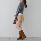 【5色展開】裾レースリボン釦カーディガン | RMAF　NICE CLAUP / OLIVE des OLIVE | 詳細画像34 