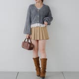 【5色展開】裾レースリボン釦カーディガン | RMAF　NICE CLAUP / OLIVE des OLIVE | 詳細画像35 