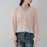 【5色展開】裾レースリボン釦カーディガン | RMAF　NICE CLAUP / OLIVE des OLIVE | 詳細画像36 