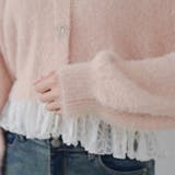 【5色展開】裾レースリボン釦カーディガン | RMAF　NICE CLAUP / OLIVE des OLIVE | 詳細画像40 