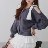 肩リボンモールプルオーバー | NICE CLAUP / OLIVE des OLIVE OUTLET | 詳細画像1