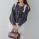 肩リボンモールプルオーバー | NICE CLAUP / OLIVE des OLIVE OUTLET | 詳細画像2