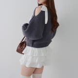 肩リボンモールプルオーバー | NICE CLAUP / OLIVE des OLIVE OUTLET | 詳細画像3