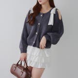 肩リボンモールプルオーバー | NICE CLAUP / OLIVE des OLIVE OUTLET | 詳細画像4