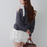 肩リボンモールプルオーバー | NICE CLAUP / OLIVE des OLIVE OUTLET | 詳細画像8